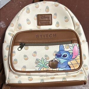 Loungefly Stitch Pineapple Kids Backpack